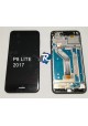 TOUCH SCREEN VETRO LCD DISPLAY Per Huawei P8 Lite 2017 Nero + FRAME