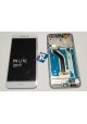 TOUCH SCREEN VETRO LCD DISPLAY Per Huawei P8 Lite 2017 Bianco + FRAME