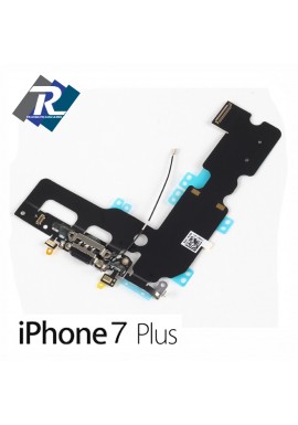 Flex Flat Dock Connettore Ricarica Microfono Dati Antenna iPhone 7 plus Nero
