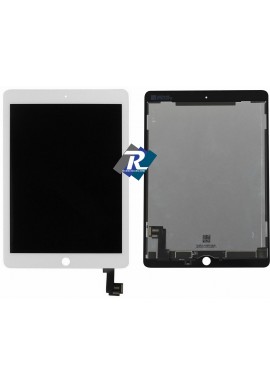 TOUCH SCREEN VETRO LCD DISPLAY APPLE iPad Air 2 Bianco A1566 A1567 (iPad 6)