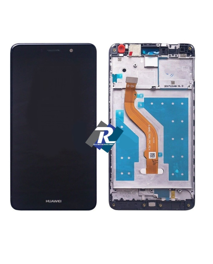 Écran + Tactile Pour Huawei Nova Lite Plus TRT-LX1 - Cadre Noir, Neuf, Pièce De Rechange