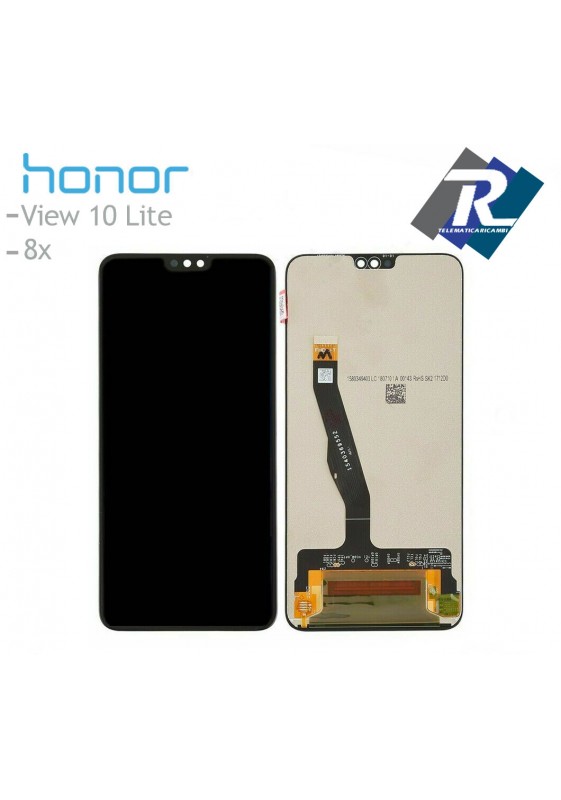 TOUCH LCD DISPLAY HUAWEI HONOR VIEW 10 LITE JSN-L21 HONOR 8X NERO