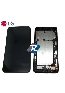 TOUCH SCREEN LCD DISPLAY LG K9 2018 LM-X210EM LMX210EM Nero + frame