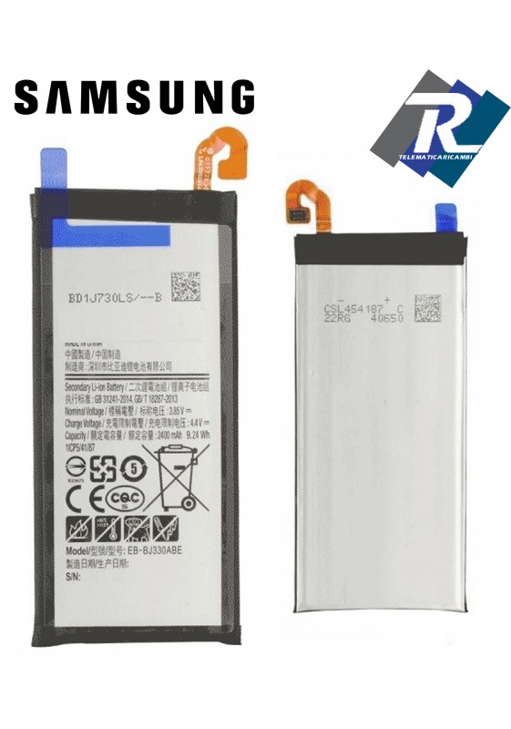 BATTERIA SAMSUNG EB-BJ330ABE Galaxy J3 2017 J330F Sostituisce Originale