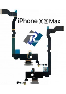 CONNETTORE RICARICA APPLE IPHONE XS MAX A1921 A2101 A2104 DOCK MICROFONO BIANCO