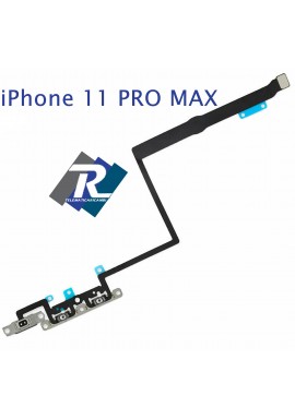 FLEX FLAT TASTI VOLUME APPLE IPHONE 11 PRO MAX TASTO SILENZIOSO MUTO VIBRAZIONE