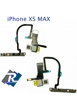 FLEX FLAT TASTO ON OFF POWER ACCENSIONE APPLE IPHONE XS MAX FLASH MICROFONO