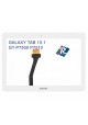 TOUCH SCREEN VETRO SAMSUNG GALAXY TAB 10.1 GT-P7500 P7510 BIANCO BIADESIVO