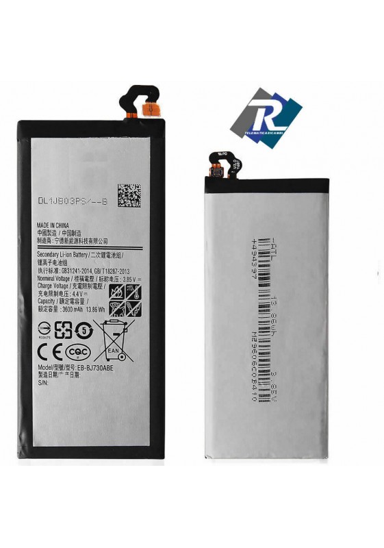 BATTERIA SAMSUNG EB-BJ730ABE Galaxy J7 2017 J730 Sostituisce Originale