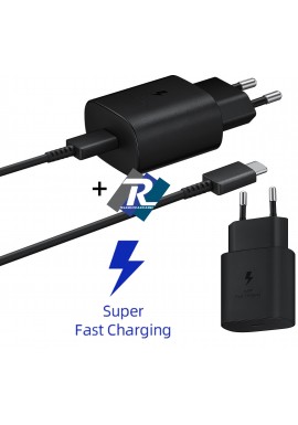 Caricabatterie EP-TA800 Super Fast Charging (25W) cavo USB Type-C Carica rapida