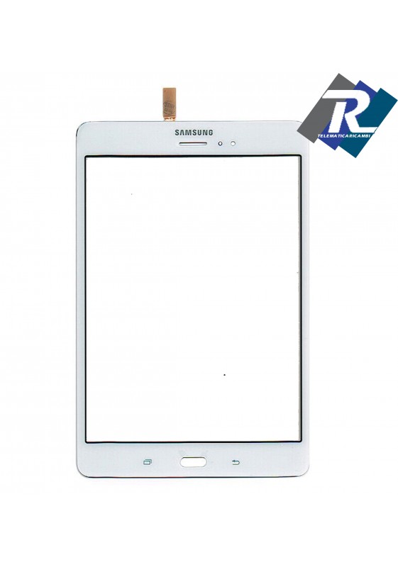 TOUCH SCREEN VETRO SAMSUNG GALAXY TAB A T350 T351 T355 T357 8.0 WIFI 3G BIANCO