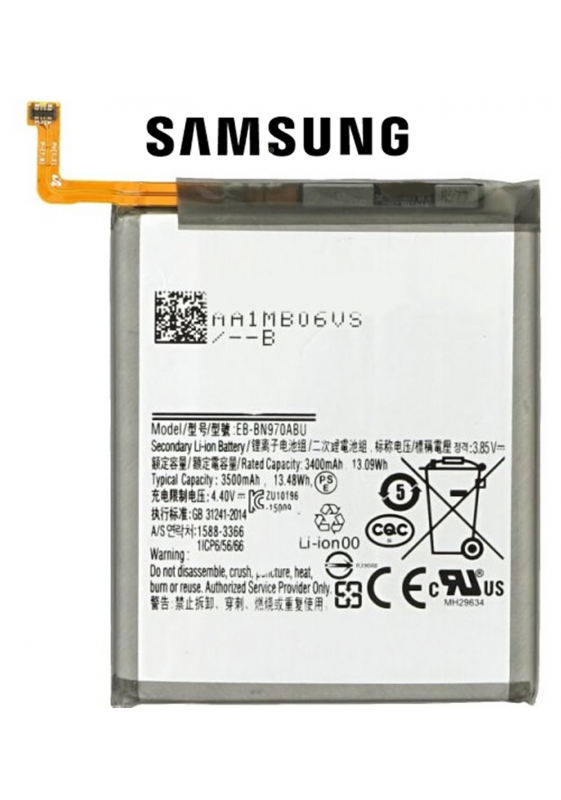 BATTERIA PER SAMSUNG GALAXY Note 10 SM-N970 EB-BN970ABU 3500 mAh Sost.originale