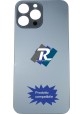 VETRO SCOCCA POSTERIORE COPRI BATTERIA iPhone 13 Pro AZZURRO BACK COVER BIG HOLE