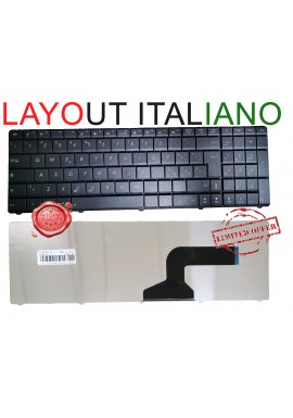 Tastiera Asus ITALIANA A54H A54C A54L A54HR F50 X52 X54H X54HR N50 N53 U50 NERA