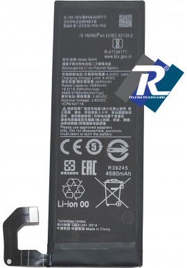 BATTERIA BM4N PER XIAOMI Mi 10 M2001J2G M2001J2I 4680 mAh SOSTITUISCE ORIGINALE