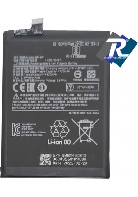 BATTERIA BM4W PER XIAOMI Mi 10T LITE 5G M2007J17G 4820 mAh SOSTITUISCE ORIGINALE