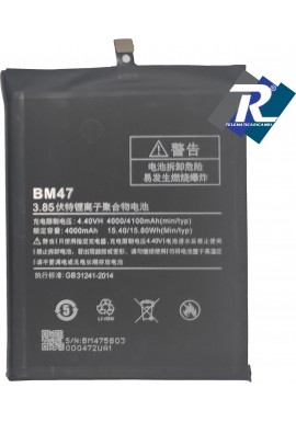 BATTERIA BM47 PER XIAOMI REDMI 3 3S 3X PRO - 4X 4100 mAh SOSTITUISCE ORIGINALE