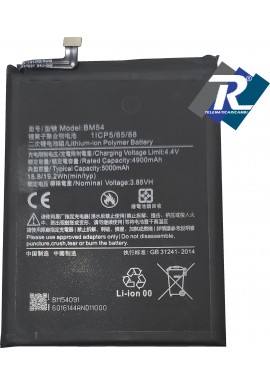 BATTERIA BM54 PER XIAOMI REDMI NOTE 9T 5G M2007J22 5000 mAh SOSTITUISC ORIGINALE