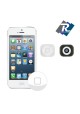 TASTO HOME PULSANTE CENTRALE TASTINO BUTTON KEY PER IPHONE 5 5 G BIANCO