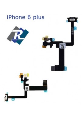FLEX FLAT TASTO ACCENSIONE PULSANTE ON OFF + FLASH APPLE iPhone 6 Plus