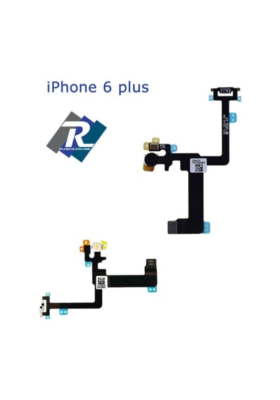 FLEX FLAT TASTO ACCENSIONE PULSANTE ON OFF VOLUME + FLASH APPLE iPhone 6 Plus