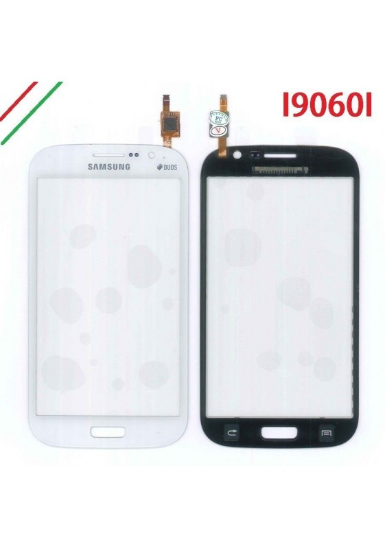 TOUCH SCREEN DISPLAY VETRO SAMSUNG GALAXY GRAND NEO PLUS GT I9060I BIANCO DUOS