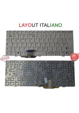 Tastiera ITALIANA ASUS EEE PC EEPC 1000 1000H 1000HA 1000HE 1000HV 1004DN BIANCA