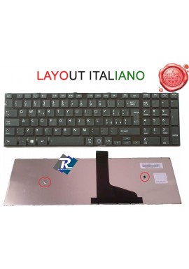 TASTIERA Italiana nera per Toshiba Satellite C50 C50A C50D C55 C55D Serie