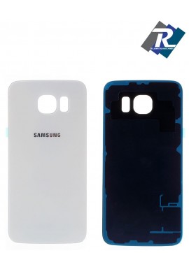 Copri Batteria Back Cover Scocca Posteriore Rear Samsung Galaxy S6 G920 F BIANCO