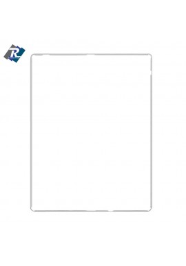 CORNICE GUARNIZIONE FRAME PER TOUCH SCREEN IPAD 4 e 3 BIANCO