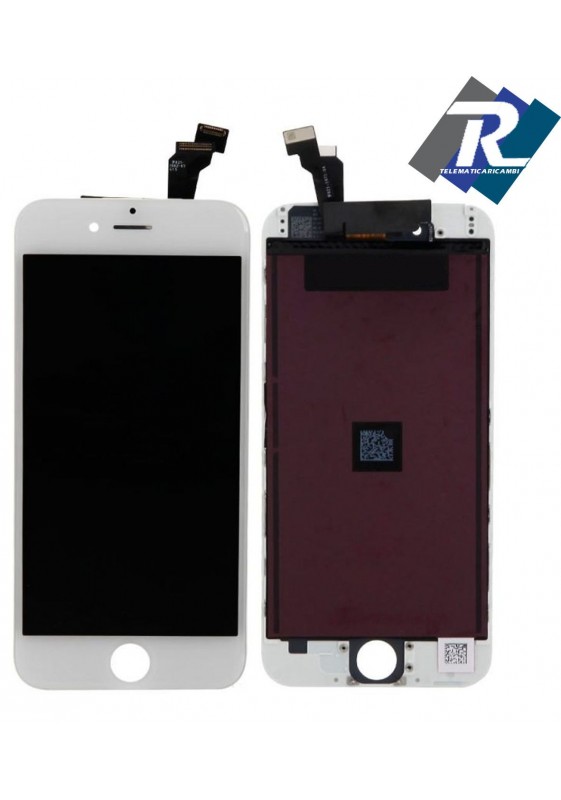 Display LCD Retina Touch Screen Vetro Schermo Apple iPhone 6+ 6 plus 5.5" Bianco