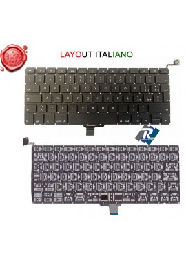 TASTIERA Italiana per Apple Macbook Pro 13" Unibody Aluminum A1278 2009 A 2013