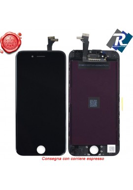 Display LCD Retina Touch Screen Vetro Schermo Apple iPhone 6 Nero