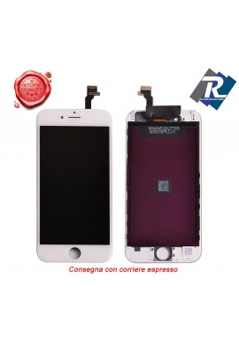 Display LCD Retina Touch Screen Vetro Schermo Apple iPhone 6 Bianco