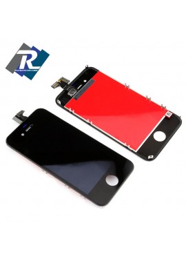 TOUCH SCREEN VETRO SCHERMO + LCD DISPLAY RETINA + FRAME IPHONE 4 NERO