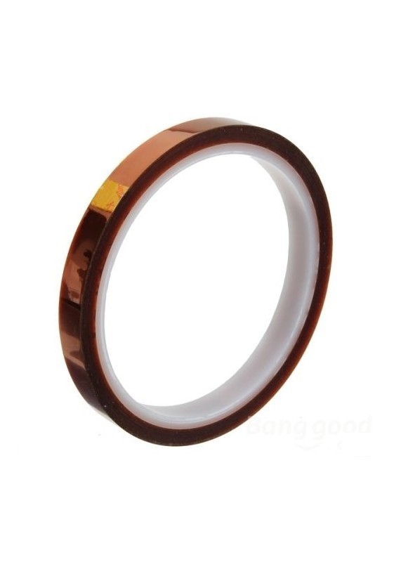 NASTRO ADESIVO KAPTON ALTA TEMPERATURA KAPTON TERMICO BGA ALTA TEMPERATURA 0,5 cm