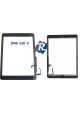 TOUCH SCREEN VETRO PER IPAD 5 AIR NERO A1474 A1475 A1476 + TASTO HOME + ADESIVI