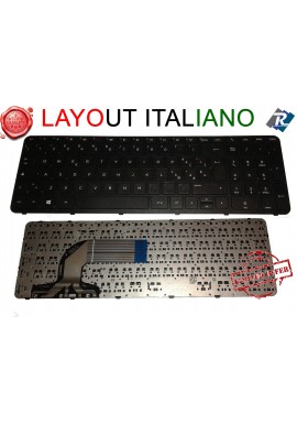 Tastiera ITALIANA HP Pavilion 250 G2 250 G3 255 G2 255 G3 256 G3 R65 con FRAME