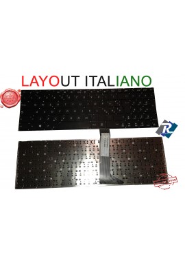 Tastiera ITALIANA PER ASUS SERIE F502 X502 SENZA FRAME NERA