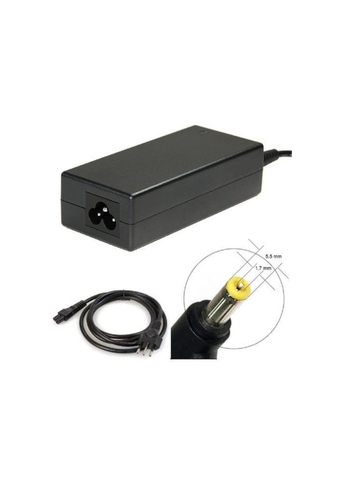 19V SPINOTTO 5.5x1.7mm Alimentatore carica-batteria x Packard Bell EasyNote 