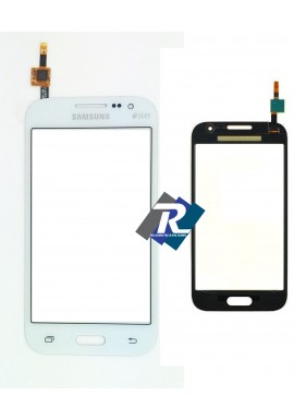 TOUCH SCREEN VETRO SAMSUNG GALAXY CORE PRIME SM-G361 G361F DUOS BIADESIVO BIANCO