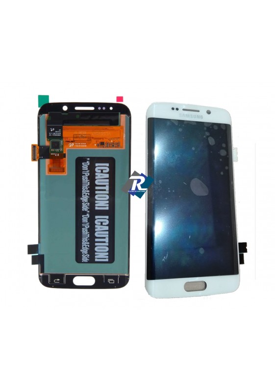 DISPLAY LCD SCHERMO TOUCH SCREEN PER SAMSUNG GALAXY S6 EDGE G925F BIANCO