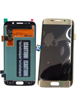 DISPLAY LCD SCHERMO TOUCH SCREEN ORIGINALE PER SAMSUNG GALAXY S6 EDGE G925F GOLD ORO