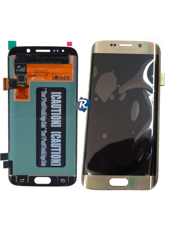 DISPLAY LCD SCHERMO TOUCH SCREEN PER SAMSUNG GALAXY S6 EDGE G925F GOLD ORO